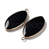 Natural Obsidian Pendants G-G063-03C-2