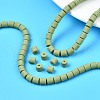 Handmade Polymer Clay Beads Strands CLAY-ZX006-01-104-5