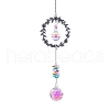 Christmas Wreath Glass Suncatchers PW-WG53303-01-1