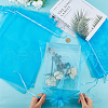 SOFPLATE 30pcs Large Organza Pouches Portable Shoes Bag Travel Storage Drawstring Bags OP-SP0001-03B-05-3