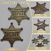 Fingerinspire 4Pcs 2 Colors Tibetan Style Alloy Brooches JEWB-FG0001-24-4