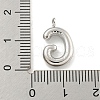 Non-Tarnish 304 Stainless Steel Pendants STAS-C102-15P-G-3