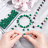 ARRICRAFT Synthetic Malachite Beads Strands G-AR0002-65-3
