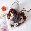 Heart Shape Rattan Vine Branch Wreath Hoop DIY-B022-02A-4