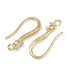 Brass Micro Pave Cubic Zirconia Earring Hooks KK-A257-14G-2