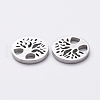 Non-Tarnish 304 Stainless Steel Filigree Joiners STAS-G215-19P-2