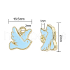 80Pcs 4 Colors Zinc Alloy Enamel Charms PALLOY-CJ0001-151-2