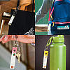 PU Leather & Cotton Name Marker Keychain AJEW-WH0514-015-6