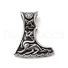 304 Stainless Steel Pendants STAS-J039-14AS-1