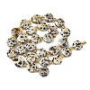 Natural Dalmatian Jasper Beads Strands G-G271-C01-10mm-3