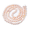 Electroplate Glass Beads Strands X-EGLA-Q125-002-A06-2