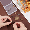 Unicraftale 8Pcs 2 Colors 316 Surgical Stainless Steel European Beads FIND-UN0003-88-5