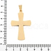 304 Stainless Steel Pendants STAS-G346-48G-3