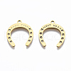 201 Stainless Steel Pendants STAS-Q240-028G-2