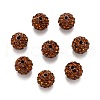 Pave Disco Ball Beads RB-A130-10mm-22-2