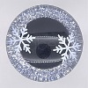 Snowflake Resin Craft Safety Eyes DIY-WH0399-97B-1