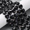 Natural Obsidian Beads Strands G-P570-E20-01-1