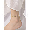 Stainless Steel Link Chain Anklets WG5965F-03-1