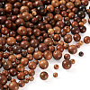 400Pcs 4 Styles Natural Wood Beads WOOD-TA0001-71-3