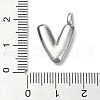 Anti-Tarnish 304 Stainless Steel Pendants STAS-U033-02P-V-3