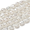 Natural Cultured Freshwater Pearl Beads Strands PEAR-S012-77A-4