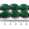 Synthetic Malachite Beads Strands G-P528-M06-01-5