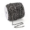 Iron Paperclip Chains CH-R025-13x6mm-B-6