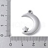 304 Stainless Steel Pendants STAS-E548-03P-3