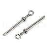 316 Surgical Stainless Steel Pendants STAS-G349-07AS-2