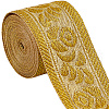 Gorgecraft 4.6~5 Yards Ethnic Style Polyester Jacquard Ribbon for Sewing Decoration OCOR-GF0003-96D-1