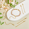 Unicraftale 24 Sets Long-Lasting Plated Brass Chain Extender KK-UN0002-51-2