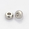 Tarnish Resistant Rondelle 304 Stainless Steel Beads STAS-N044-23-1