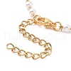 Vacuum Plating 304 Stainless Steel Beaded Necklaces NJEW-E064-07G-4