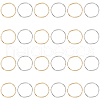 DICOSMETIC 120Pcs 2 Colors Brass Linking Rings KK-DC0002-69-1