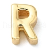 Rack Plating Brass Slide Charms KK-M254-15G-R-1