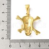 PVD Vacuum Plating 304 Stainless Steel Pendants STAS-B069-38G-3