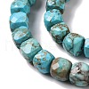 Natural Howlite Beads Strands G-G001-B02-02-4