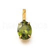 Ion Plating(IP) 304 Stainless Steel Rhinestone Pendants STAS-A104-11G-12-1