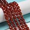 Natural Carnelian Beads Strands G-K351-A05-01-1