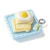 Opaque Resin Pendants RESI-S019-02A-2