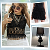 AHADERMAKER 2 Yards Fashion Ostrich Feather Cloth Strand Costume Accessories FIND-GA0003-68B-6