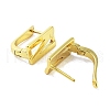 Brass Letter Stud Earrings for Women EJEW-A038-01N-G-2