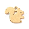 304 Stainless Steel Charms STAS-G287-03G-1