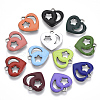 201 Stainless Steel Enamel Charms X-STAS-N088-13-1