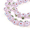 Handmade Lampwork Beads Strands LAMP-N028-02B-3