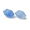 Dyed Natural White Jade Imitation Aquamarine Beads G-M452-01C-2