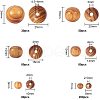 Round Wood Beads WOOD-PH0008-75-3