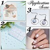 SUNNYCLUE 70G  5 Styles ABS Plastic Imitation Pearl Cabochons OACR-SC0001-45D-5