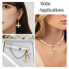 Craftdady 18Pcs 9 Style Alloy Pendants & Chandelier Componenent Links FIND-CD0001-40-8