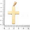 304 Stainless Steel Pendants STAS-K151-07G-3